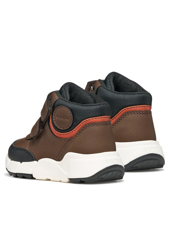 Geox Μποτίνια Geox B Flexyper Mini Boy B666GA 0MEBC C6R6B M Σκούρο καφέ