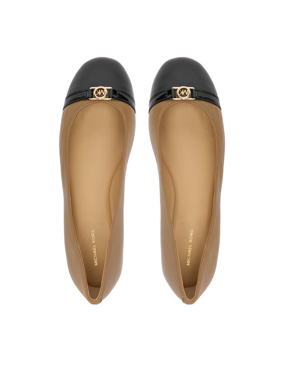 MICHAEL Michael Kors Baleriny MICHAEL Michael Kors Mandy Flat 40F5MAFP1A Beżowy