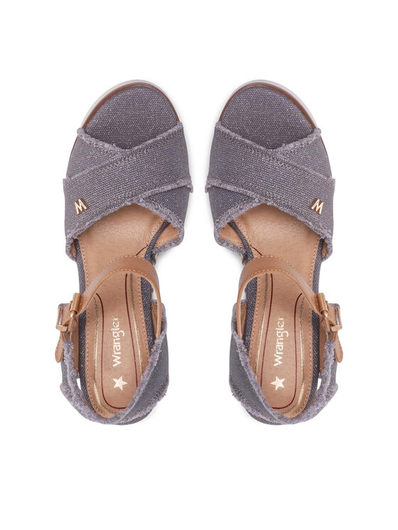 Wrangler Espadrilles Wrangler Maiorca Cross WL21700A Szürke