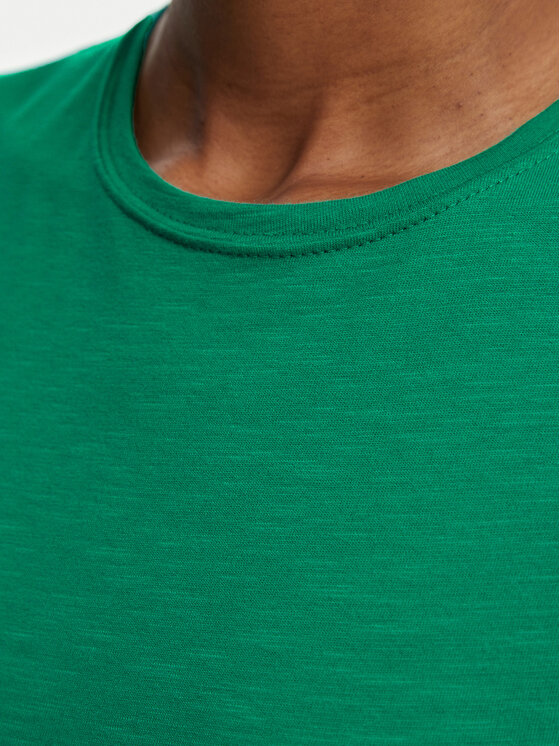 Tommy Hilfiger Tommy Hilfiger Camiseta WW0WW48702 Verde Slim Fit