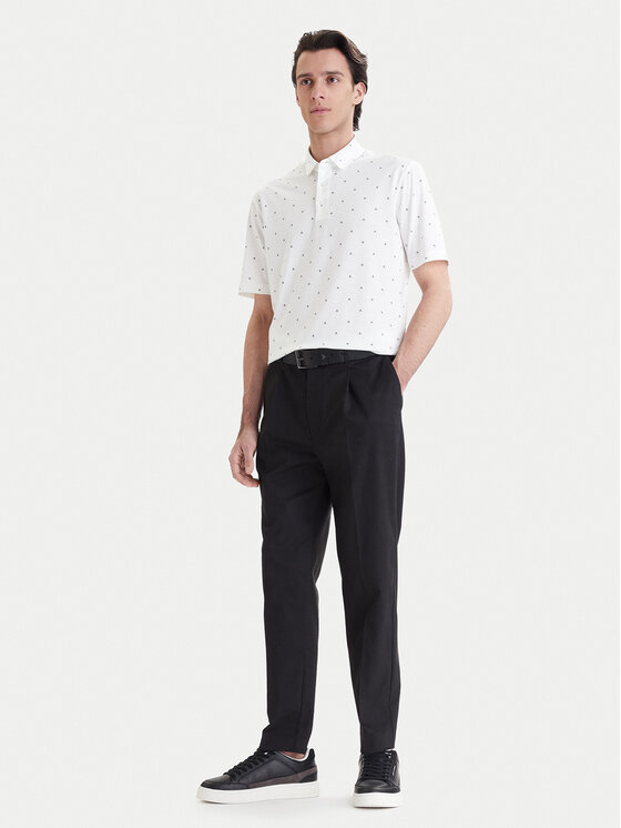 Armani Exchange Armani Exchange Polo XM000735 AF10356 F0198 Blanco Regular Fit