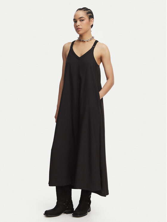 G-STAR G-Star Raw Sommerkleid D28398-E344 Schwarz Relaxed Fit