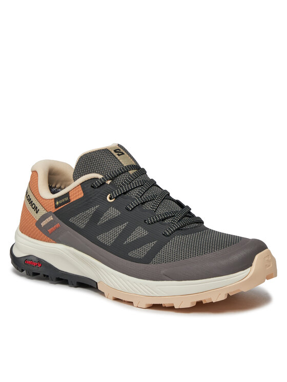 Salomon Trekking čevlji Salomon Outrise Gtx W L47219100 Siva