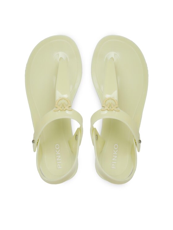 PINKO Sandále PINKO Emmanuel Sandalo 20231 BLKS1 102563.A0V5 Žltá
