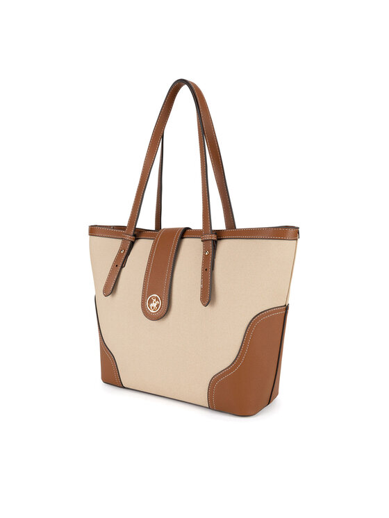 Beverly Hills Polo Club Kabelka Beverly Hills Polo Club BHPC-C-010-07 Hnědá