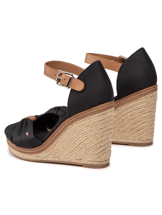 Tommy Hilfiger Espadryle Tommy Hilfiger Elena 56D FW0FW00905 Czarny