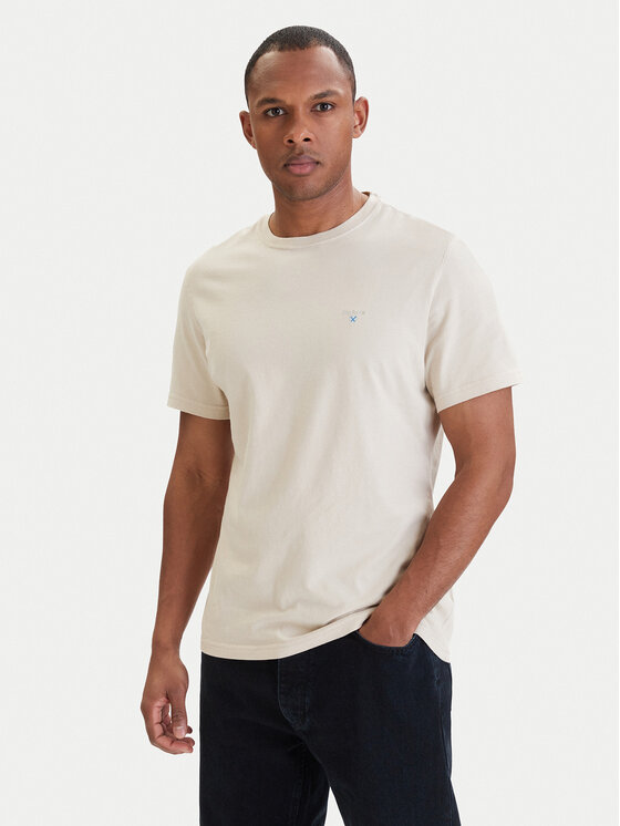 Barbour Barbour Camiseta Tartan MTS0670BE12 Beige claro Tailored Fit