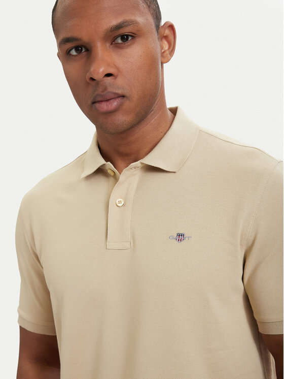 Gant Gant Polo Shield  2210 Beis Regular Fit