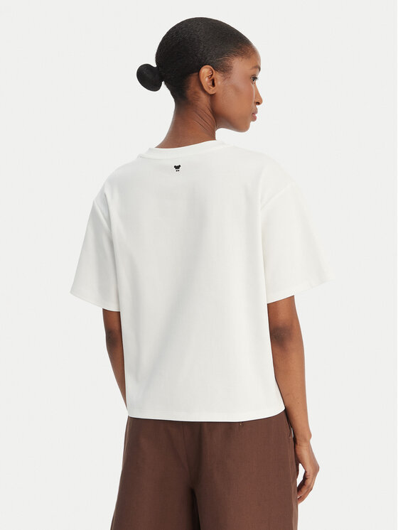 Weekend Max Mara Weekend Max Mara Camiseta Sabato 2615941112 Blanco Regular Fit