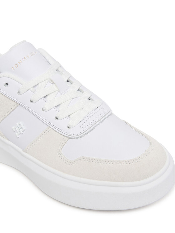 Tommy Hilfiger Superge Tommy Hilfiger Fashion Court Mix FW0FW08632 Bela