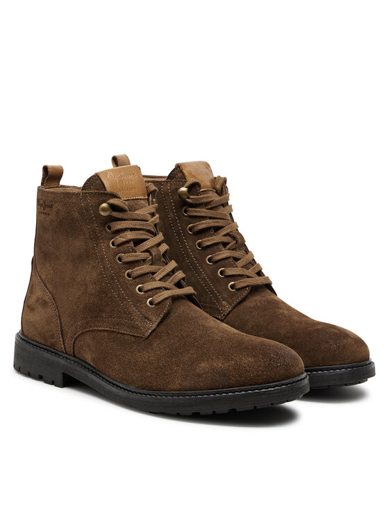 Pepe Jeans Gležnjarji Pepe Jeans PMS50247 Rjava