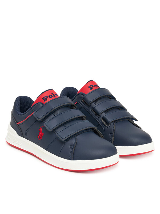 Polo Ralph Lauren Sneakersy Polo Ralph Lauren Heritage Court IV Ez RL03424411 Tmavomodrá