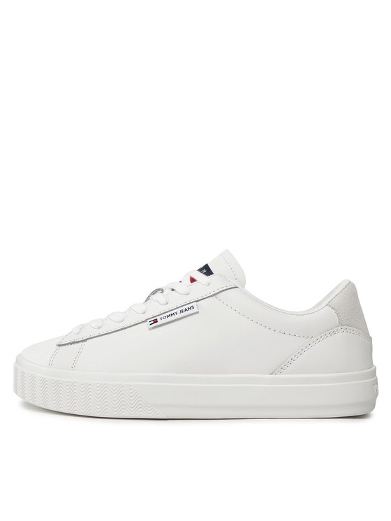 Tommy Jeans Сникърси Tommy Jeans Tjw Cupsole Sneaker Ess EN0EN02508 Бял