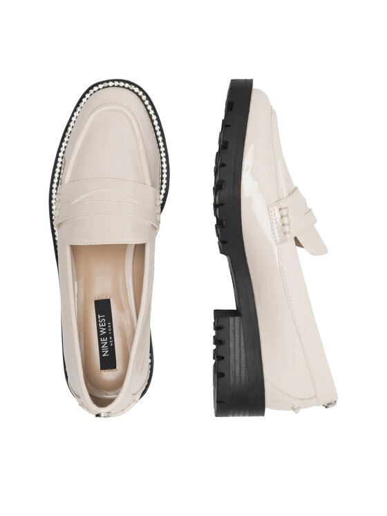 Nine West Mokasyny Nine West SHEERIN SJ1497-1 Écru