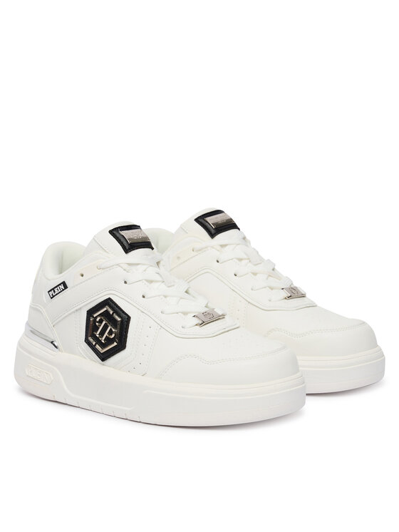 PHILIPP PLEIN Снікерcи PHILIPP PLEIN SAFS USC0925 PTE003N Білий
