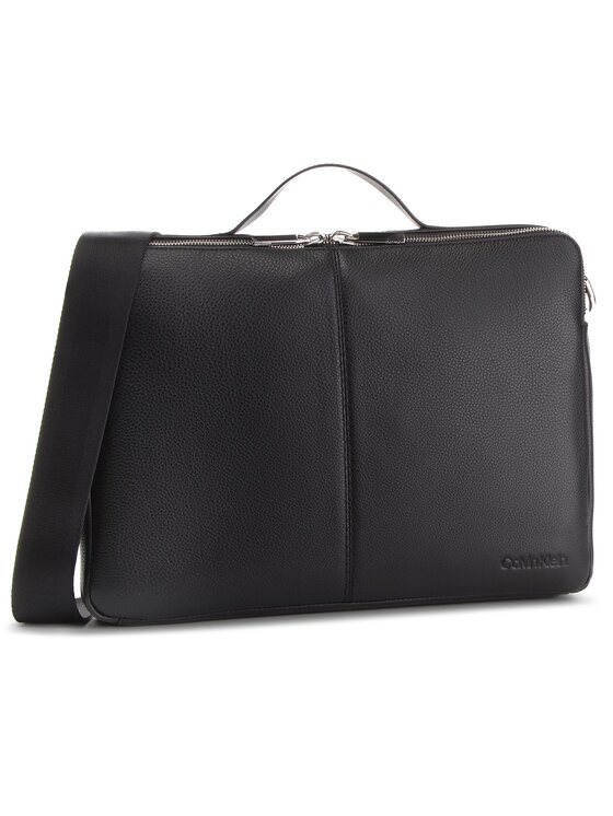 Calvin Klein Torba za prenosnik Calvin Klein Multistrap Laptop Bag K50K504208 Črna