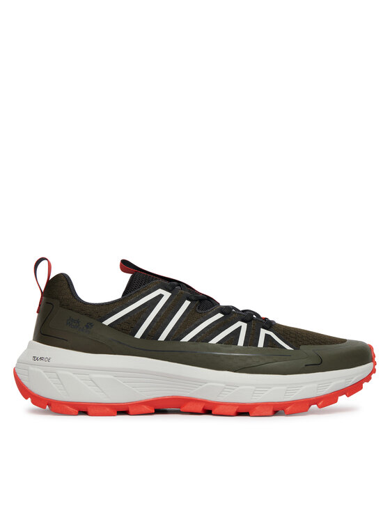 Jack Wolfskin Трекінгові черевики Jack Wolfskin Wild Hike Low M A65579 Зелений
