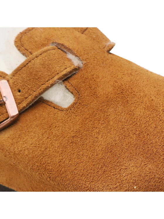 Birkenstock Тапочки Birkenstock Boston 1001140 Коричневий