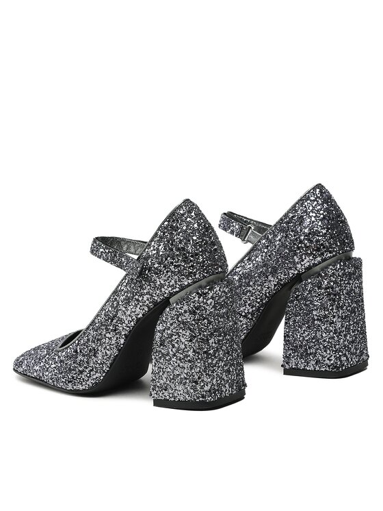 PINKO Körömcipők PINKO Claudie Mary Jane PE 23 BLKS1 100862 A0O4 Szürke