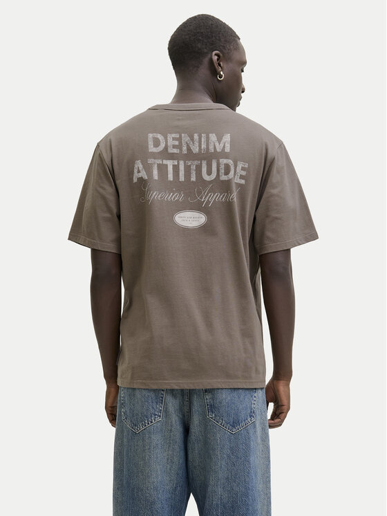 Jack & Jones Jack & Jones Camiseta Edover 12288005 Marrón Regular Fit