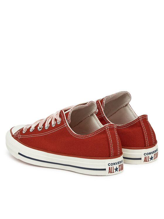 Converse Кеди Converse Chuck Taylor All Star Gingham A13662C Червоний