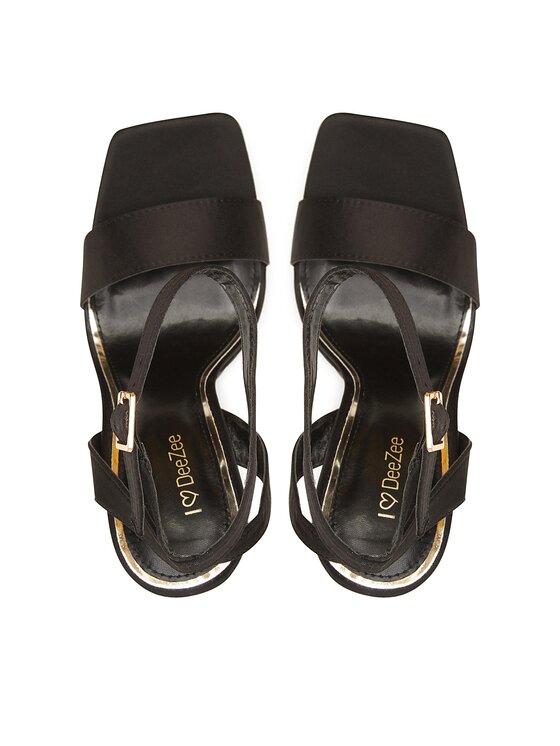 DeeZee Sandali DeeZee LS5878-01 Črna
