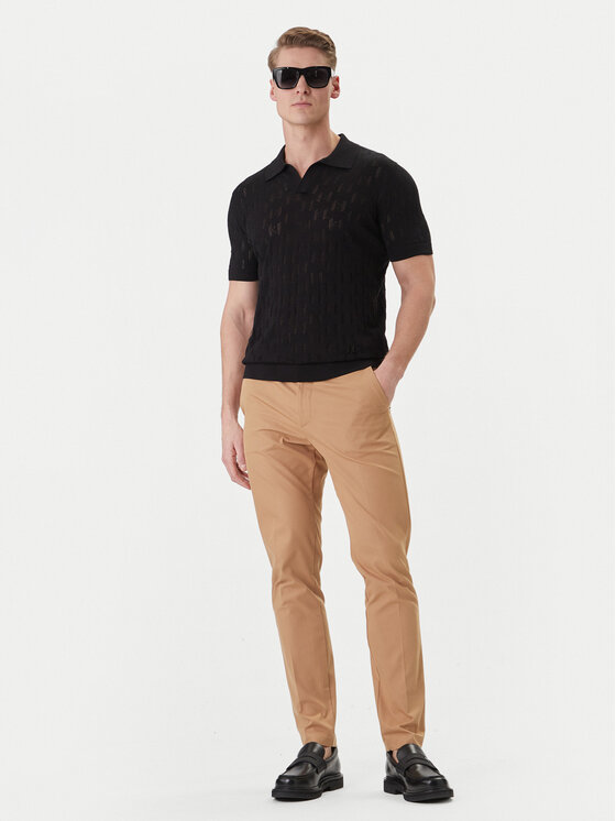 KARL LAGERFELD KARL LAGERFELD Polo 655005 562301 Negro Slim Fit