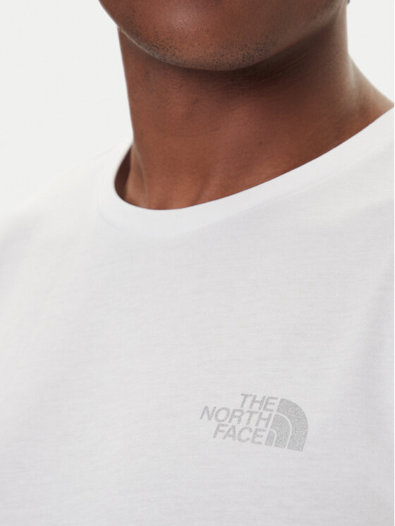 The North Face The North Face Camiseta NSE Box NF0A8C4V Blanco Regular Fit