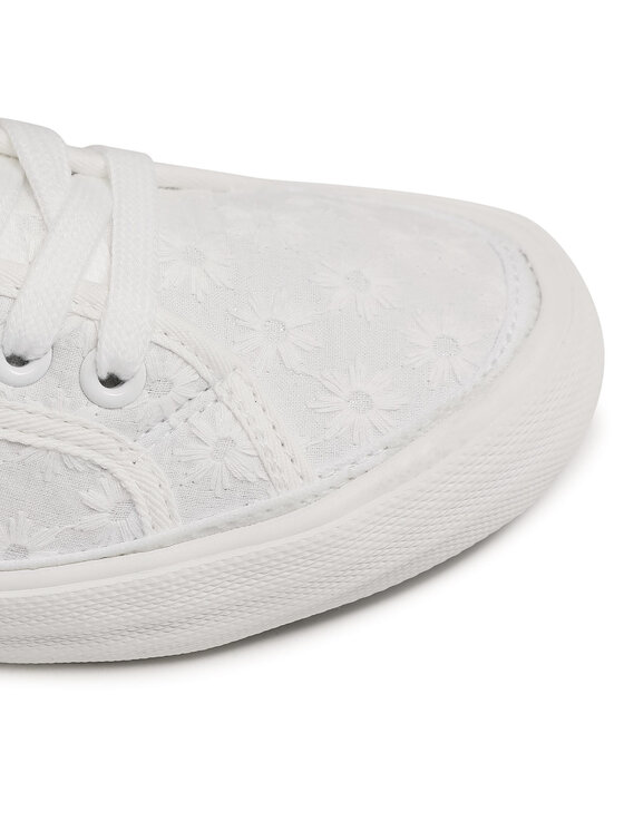 Pepe Jeans Tenisky Pepe Jeans Aberlady Lace PLS31153 Biela