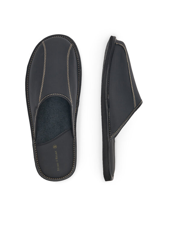 Home & Relax Kapcie Home & Relax SLIP-03 MI25 Czarny