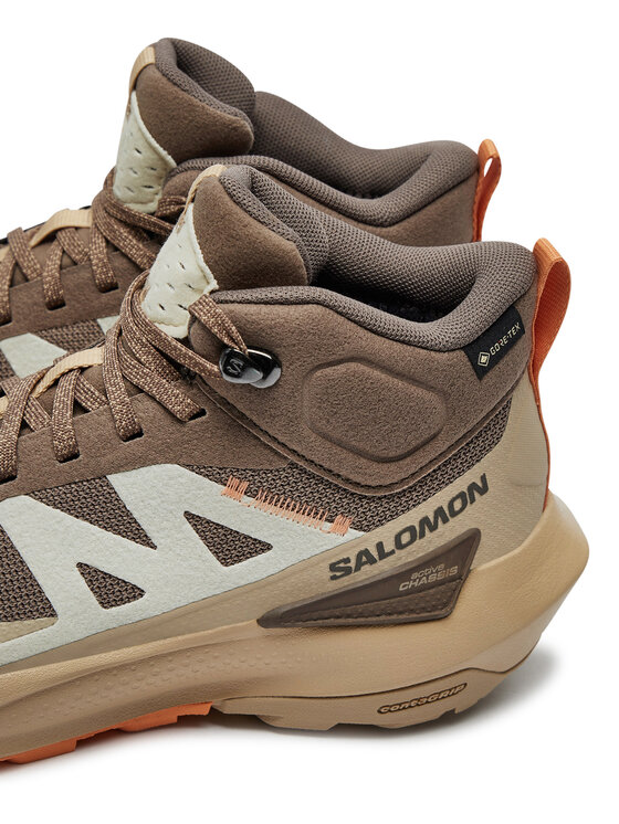 Salomon Pārgājienu apavi Salomon Elixir Activ Mid Gore-Tex L47457200 Bēšs