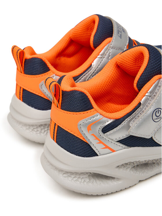 Skechers Снікерcи Skechers Meteor-Lights - Glow-Strider 401497L/SLOR Срібний