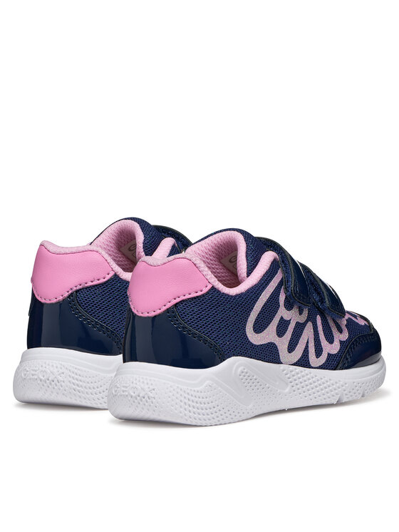 Geox Snīkeri Geox B Sprintye Girl B654TA 0GNHH C0412 S Tumši zils