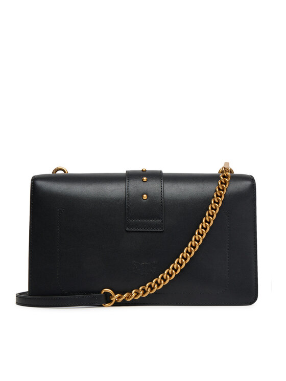PINKO Rankinė PINKO Love One Classic ST.CL Al 25-26 PLTT 105857 A0F1 Juoda