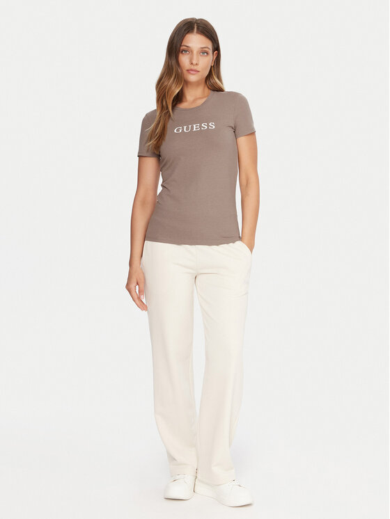 Guess Guess Футболка O5RI01 KBBU1 Бежевий Regular Fit