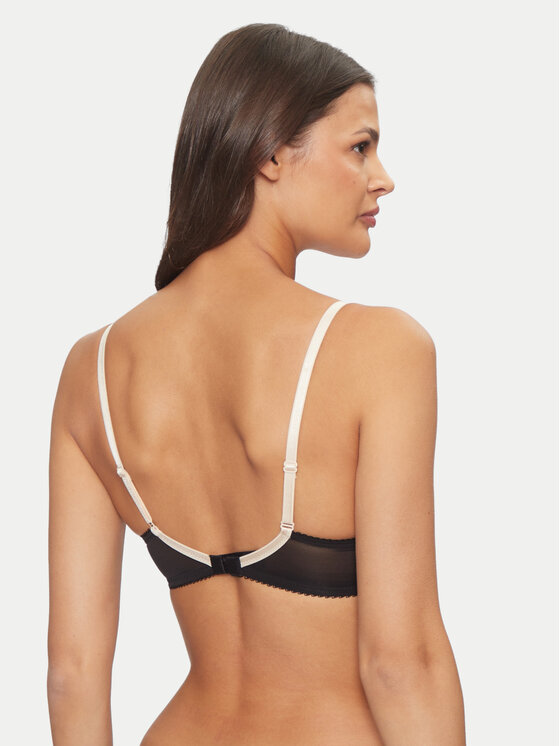 Gossard Gossard Nedrček s kostjo Superboost Lace 7725 Črna