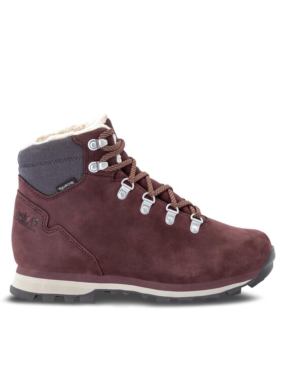 Jack Wolfskin Трекінгові черевики Jack Wolfskin Thunder Bay Texapore Mid W 4053681 Бордовий