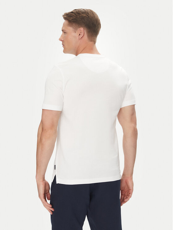 Pierre Cardin Pierre Cardin T-Shirt C5 21460.2120 Λευκό Regular Fit