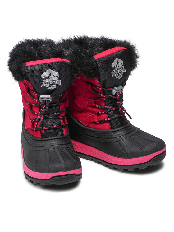 Boatilus Снігоходи Boatilus Youth Joggy Sint Leather Boot NJ16 VAR.21ZU Рожевий