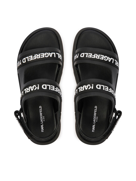 KARL LAGERFELD Босоніжки KARL LAGERFELD Z31176 M Чорний