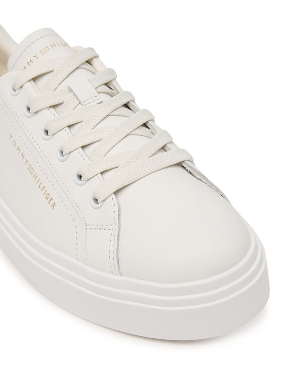 Tommy Hilfiger Sneakers Tommy Hilfiger Chic Cupsole FW0FW09107 Écru