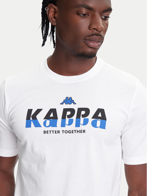 Kappa Kappa Футболка 351U8KW 001 Білий Regular Fit