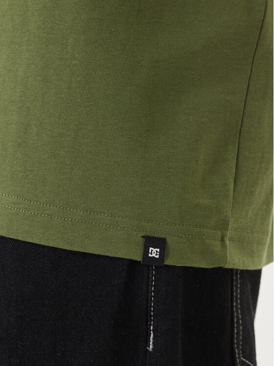 DC Shoes DC Shoes Camiseta Work Circle EDYZT04369 Verde Regular Fit