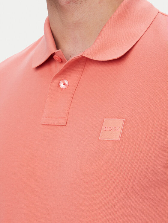 BOSS BOSS Polo Passenger 50507803 Rojo claro Slim Fit