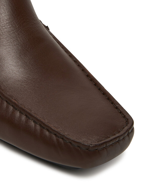 Calvin Klein Мокасини Calvin Klein Driver Lth HM0HM01864 Кафяв