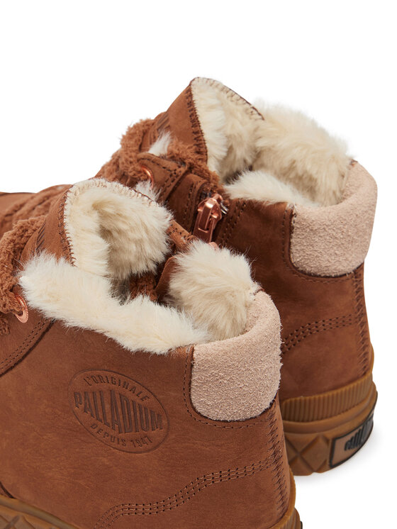 Palladium Gležnjarji Palladium Pallaacenbkwl 94951-291-M Rjava