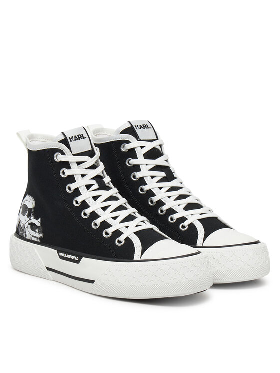 KARL LAGERFELD Plátěnky KARL LAGERFELD KL60654T Černá