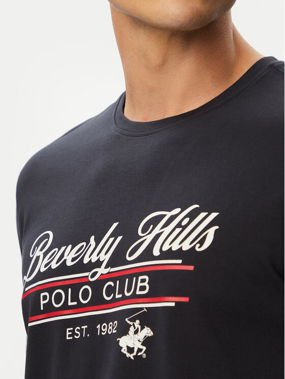 Beverly Hills Polo Club Beverly Hills Polo Club Футболка P-SS26M-TS1302 Cиній Regular Fit