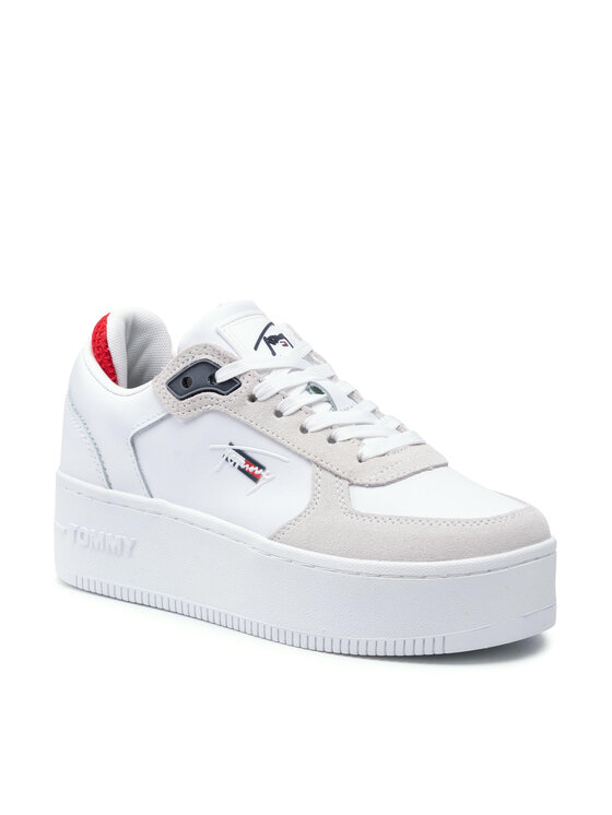 Tommy Jeans Tenisice Tommy Jeans Iconic Flatform EN0EN01421 Bijela