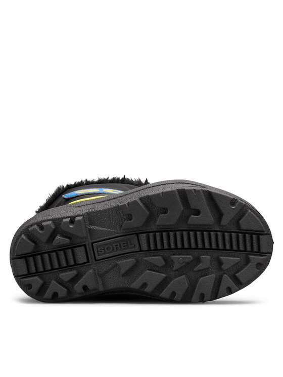 Sorel Sniega zābaki Sorel Childrens Snow Commander™ BootNC5190-001 Melns